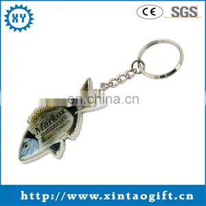 Aluminum Fish Shaped Bottle Opener Keychain Manufacturers in China thumbnail-1