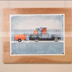 China Supply Wooden Open Photo Frame With Magnet thumbnail-3
