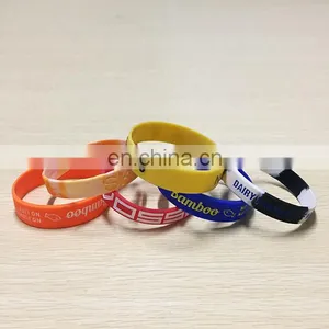 Rubber Wristband, Clear Silicone Bracelets thumbnail-3