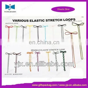Pre-made Elastic Bow Knot for Decoration thumbnail-1