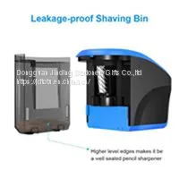 Portable USB Durable and Helical Blade Pencil Sharpener for Student Home Office School Classroom thumbnail-1