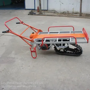 SH-80 Crawler-type Single Tracked Motor Barrow With Gas Engine for Agricultural Transportation thumbnail-2