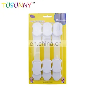 Wholesale High Quality Baby Safety Protection Plastic Adjustable Safety Lock thumbnail-1