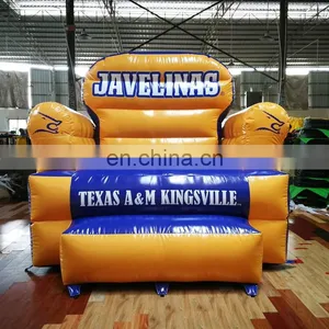 Customized Popular Turquoise Inflatable Sofa, Outdoor Advertising Props Inflatable Giant Sofa for Promotion thumbnail-7