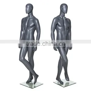 Full Body Fiber Glass Male Mannequin With Abstract Head Sale thumbnail-3