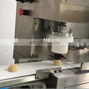Full Automatic Maamoul Mooncake Encrusting Forming Maker Making Machine/Manufacturer Processing Line For Factory Making Maamoul thumbnail-3