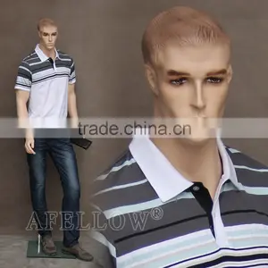 Wholesale Engraving Head Full Body Realist Muscle Male Mannequin Cheap Dummy Fiberglass Man Mannequin WEN1 thumbnail-1