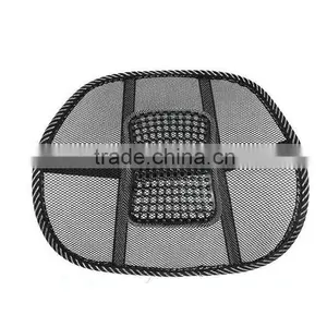 Slanted Stripes Lumbar Support Cushion Seat Back Muscle Car Home Office Chair Massager Waist Cushion thumbnail-1