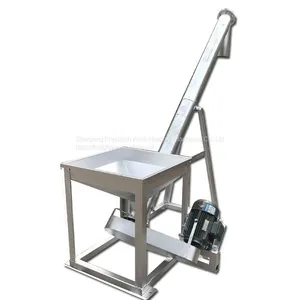 Stainless Steel Inclined Screw Conveyor / Auger Feeder / Spiral Screw Conveyor thumbnail-2