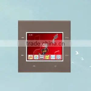 Hands-Free Home Intelligent Touch Screen Background Music System With Remote Control thumbnail-1