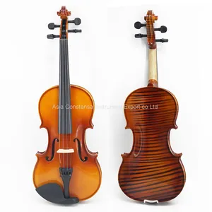 Professional German Stradivari Handmade Violin Made in China Hand Made Solid Wood Violin (AV50) Advanced Violin thumbnail-2