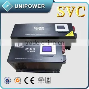 2KW Combined Charger Pure Sine Wave CPU LCD 12/24/48V Off Grid Solar Inverter thumbnail-1
