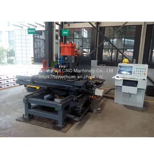 Automatic CNC Hydraulic Press & Marking Punching Press Machine For Joint Plate Metal CJ 103 thumbnail-4