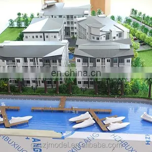 Construction Building Layout Scale Model Making , Real Estate Building Model thumbnail-5