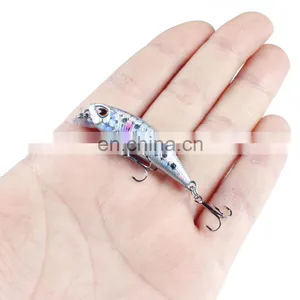 Bestselling Submerged Minoluya Bait 4.5cm/3.5g Perch Bionic Bait 5 Color Plastic Hard Bait thumbnail-5