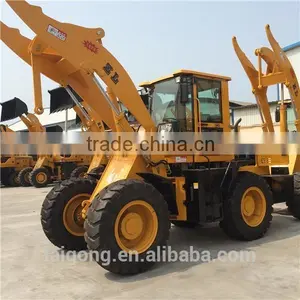 High Quality Four Wheel Driving Chinese Wheel Loader for Sale thumbnail-5