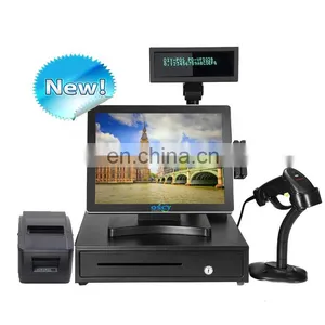 12'' Touch Screen All in One POS System/cash Register/cashier POS Machine for Sales thumbnail-1