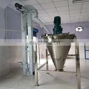 Mixed Shear Detergent Stainless Steel Jacket Small Dual DSH Blender Twin Horizontal Dryer Conical Double Vertical Screw thumbnail-1
