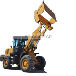 China Cheap 3T Factory Supplying Pay Loader Efficient Front Wheel Loader With Bucket With CE Certificate thumbnail-1