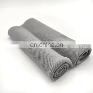 Soft Wash Polyester 1*1 2*2 High Quality Garment Accessories Knitted Cuff Sleeves Jacket Rib 300gsm thumbnail-2