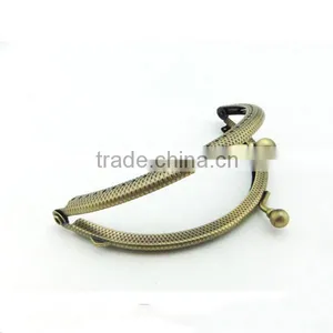 China Manufacturer Cheap Bronze DIY Sewing Coin Purse Frames Purse Lock thumbnail-2