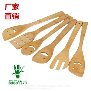 Christmas Gift for Family,bamboo Wood Utensil Set Engraved Kitchenware Customized thumbnail-5