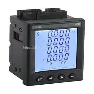 Acrel APM801  three Phase Multifunction Electric Power Analyser Monitor Meter Accuracy Class 0.2S Current and Voltage Imbalance thumbnail-1