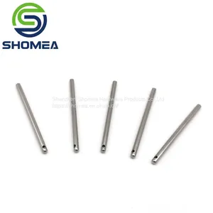 SHOMEA Customized Small Diameter Stainless Steel One Round Closed End Temperature Probe With Side Hole thumbnail-2