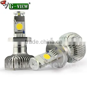 Shock Resistance Creechip Led Auto Lamp for Headlight 1800lm H4 H7 H8 H9 H10 H11 9005 9006 With High Lumen 6000K thumbnail-1