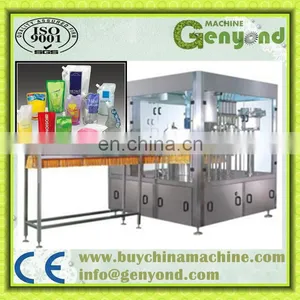 Shanghai Factory Stand up Doypack Spout Pouch/sachet/bag Filling Capping Machine for Jelly Dairy Milk Drinks Juice Packing thumbnail-3