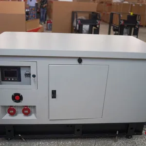 23kw Single Phase 220V Water-cooled Silent Gasoline Generator 25kw Water-cooled Gasoline Generator thumbnail-1