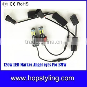 Direct Factory Brand New 120W CR-EE Angel Eyes for BMW ,New Error Free High Power 120W LED Marker Angel Eyes For BMW E92 E87 thumbnail-3