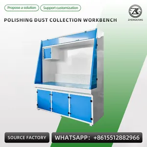 Downdraft Grinding Table Dust Extraction Workbench for Polishing Grinding Welding Fume thumbnail-5