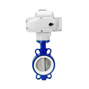 Wcb D971X Electric Motorized Bufferfly Valves With Actuator Driver thumbnail-2