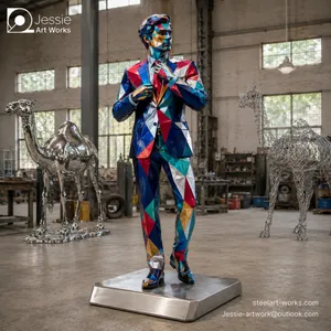 Matte Finish Figure Sculpture for Contemporary Spaces thumbnail-2