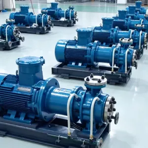 Evaporation Circulation Innovative PTFE/PFA/PVDF Lined Centrifugal Pump for Chemical Medium With Corrosion Resistance thumbnail-5