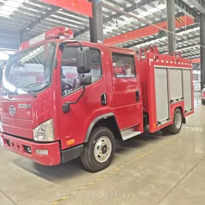 Jiefang Export Type 2.5-cubic-meter Water Tank Fire Truck, Small and Medium-sized Rescue and Fire Extinguishing Vehicle thumbnail-1