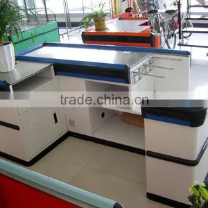 FOSHAN JIABAO JIEBAO Cash Desk Checkout Counter With Conveyor BeltJB-055 thumbnail-1