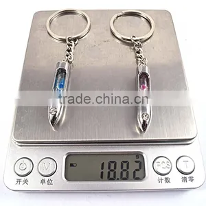 Stainless Steel Jewelry Christmas Custom Metal Keychain thumbnail-5