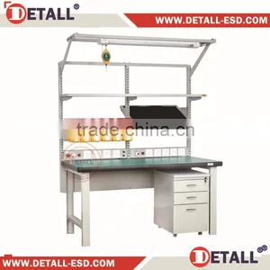 Lab Industrial Workbenches With Power Channel (Detall) thumbnail-2