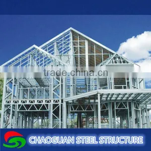 Luxury Light Steel Frame Prefabricated House and Villa for Sale thumbnail-4