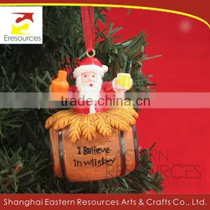 Poly Santa Claus Decoration for Christmas Tree thumbnail-2