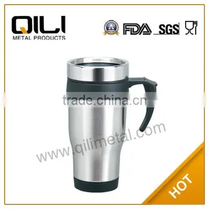 Double Stainless Steel Insulated Travel Mug thumbnail-1