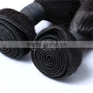 Thick Virgin Brazilian Hair 3 Bundles Good Soft Indian Virgin Hair Thick Bundles Hair Weaving Supplier's Choice thumbnail-2