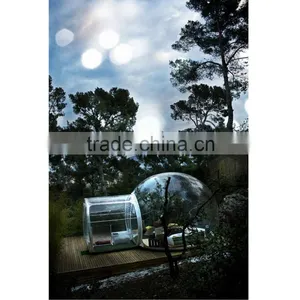 Camping Clear Inflatable Lawn Tent Round Transparent Outdoor Inflatable Tent thumbnail-6