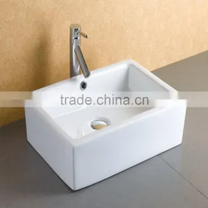 Vanity Mounted Ceramic Art Basin thumbnail-1
