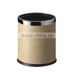 Beige Color Coded Hotel Room Waste Bin thumbnail-2