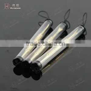 Dabber Tool 120mm Double Sided Oil Dab Wax Tool in Sliver and Gold Color Hot Sale Wax and Dry Herb Vaporizer Titanium Dab Tool thumbnail-4