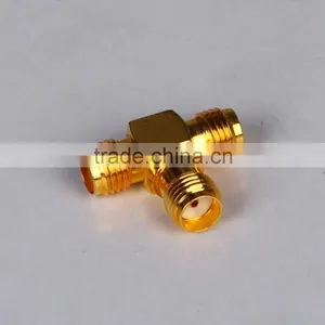 Manufacturer China SMA t Shape 3 Pin Connector thumbnail-1