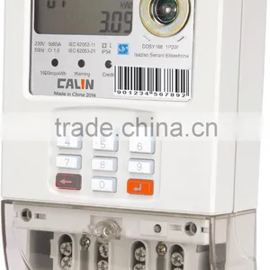 Single Phase STS Keypad Smart Prepaid DLMS Energy Meter thumbnail-1